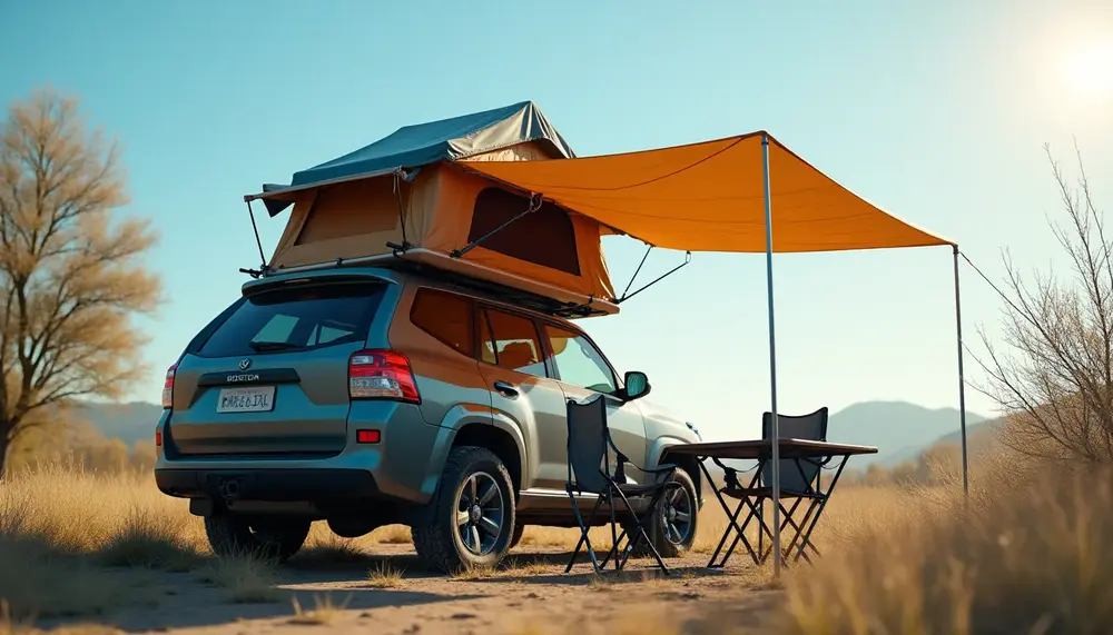 Dachzelt Auto mit Markise: Schutz und Komfort bei jedem Wetter