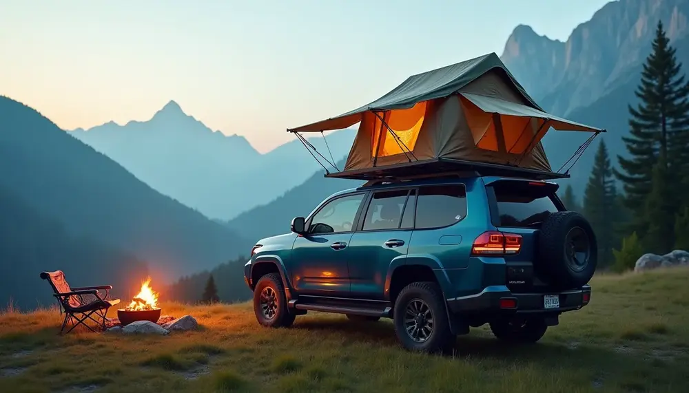 Dachzelt mit Hartschale seitlich: Der perfekte Schutz für jedes Wetter