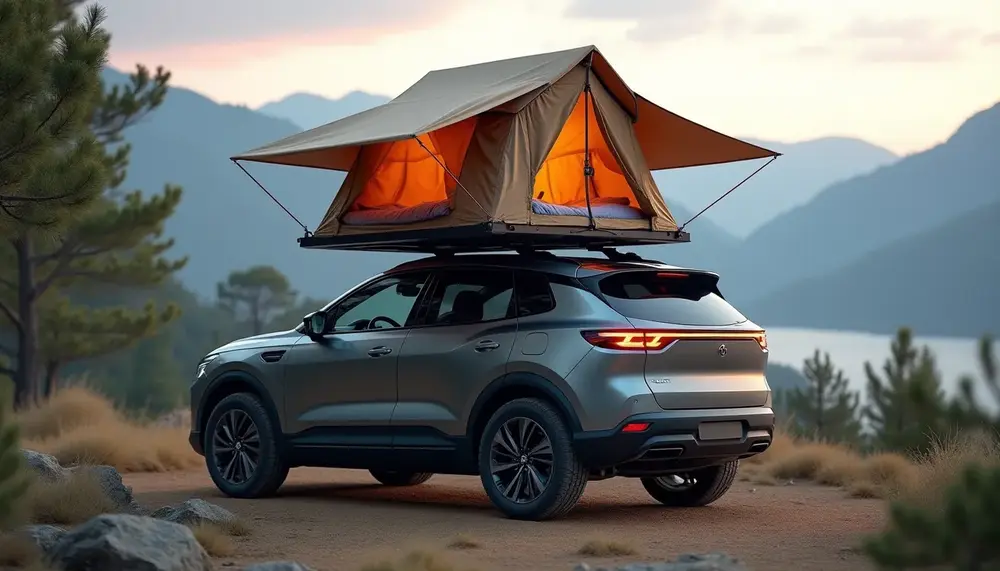 Das Dachzelt Hartschale elektrisch: Innovation für komfortables Camping