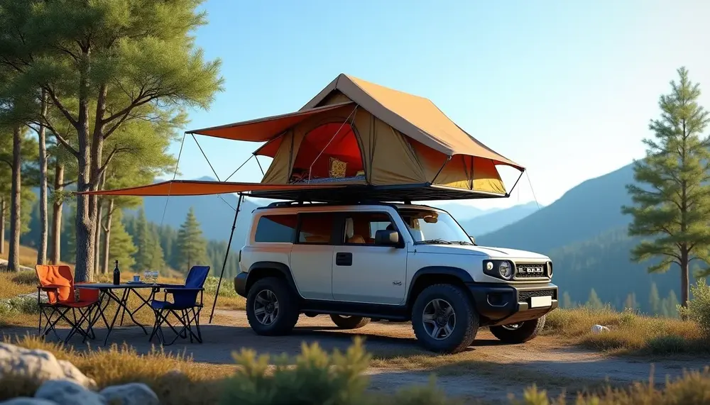 Die Zukunft des Campings: Das Dachzelt elektrisch für maximalen Komfort