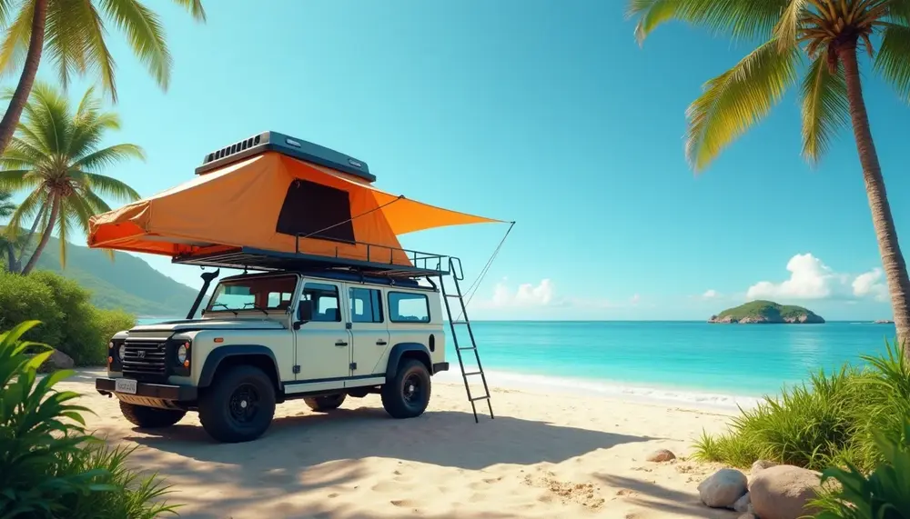 Warum ein Dachzelt für dein Auto die perfekte Wahl für Inselabenteuer ist
